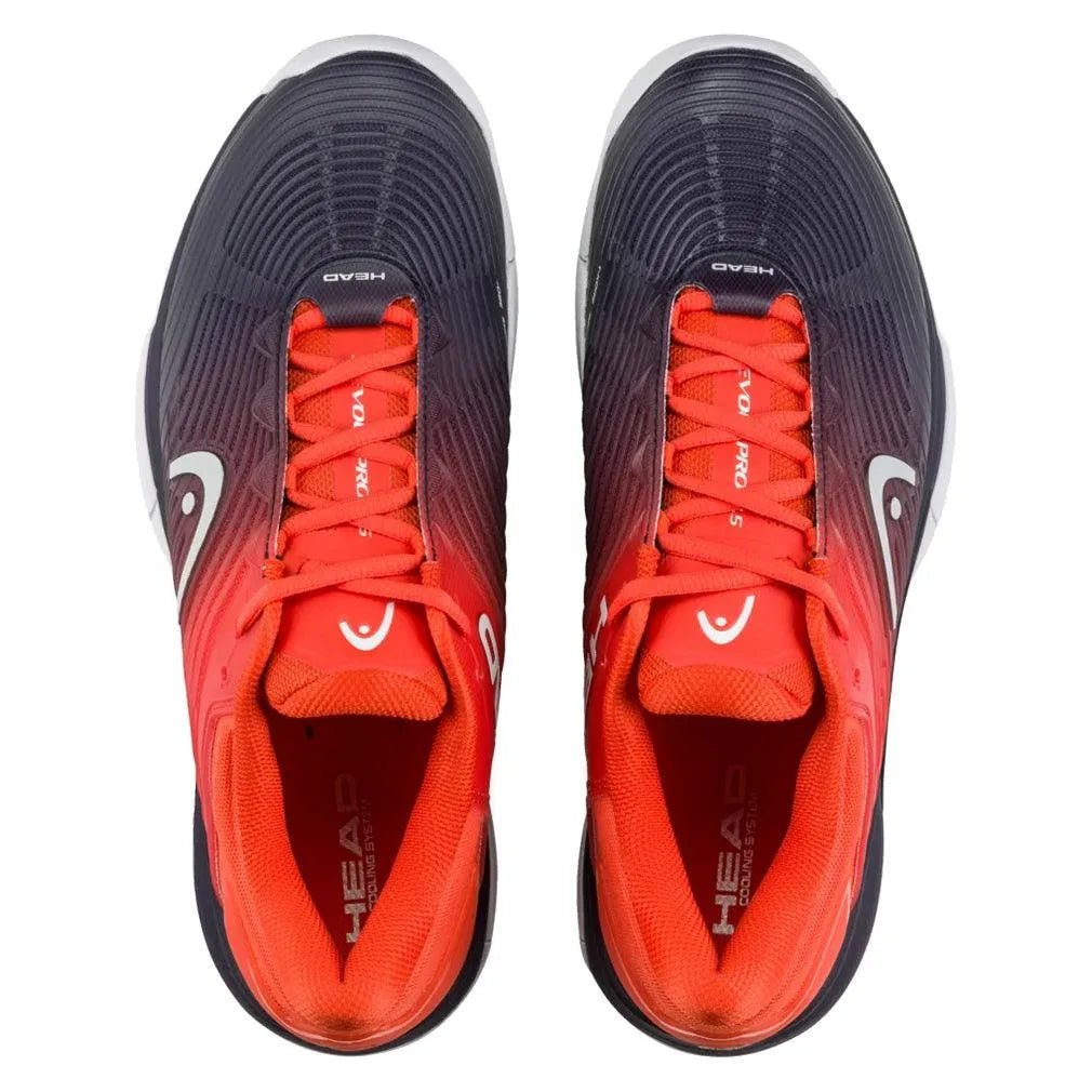 Men's Revolt Pro 4.5 Tennis Shoes Dark Blue and RedTienda Tennis