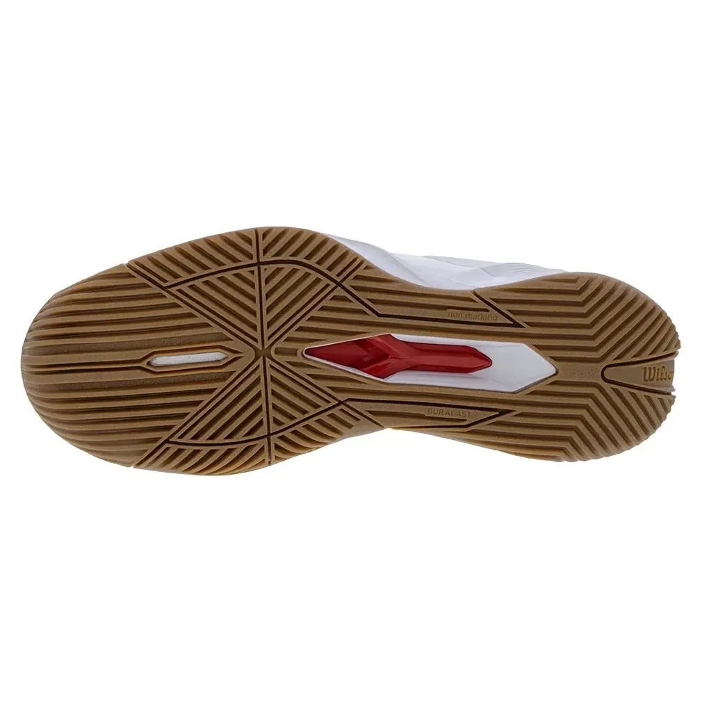 Men's Rush Pro 4.5 Tennis Shoes White and GumTienda Tennis