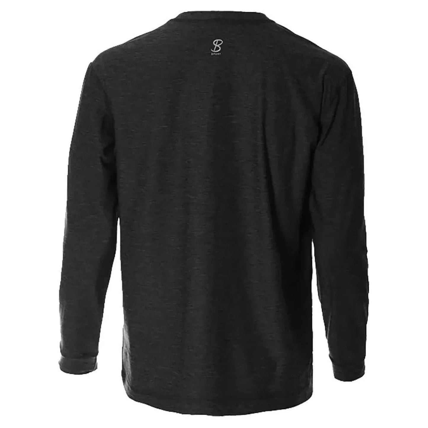 Men's SB Sport Classic Fit Long Sleeve Tennis Crew BlackTienda Tennis