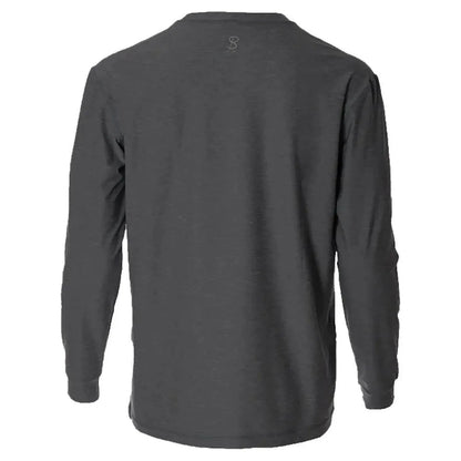 Men's SB Sport Classic Fit Long Sleeve Tennis Crew Grey MelangeTienda Tennis