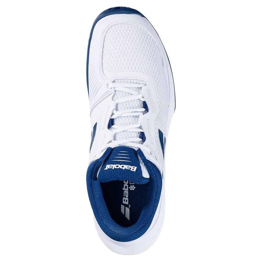 Men's SFX 4 Tennis Shoes White and Estate BlueTienda Tennis