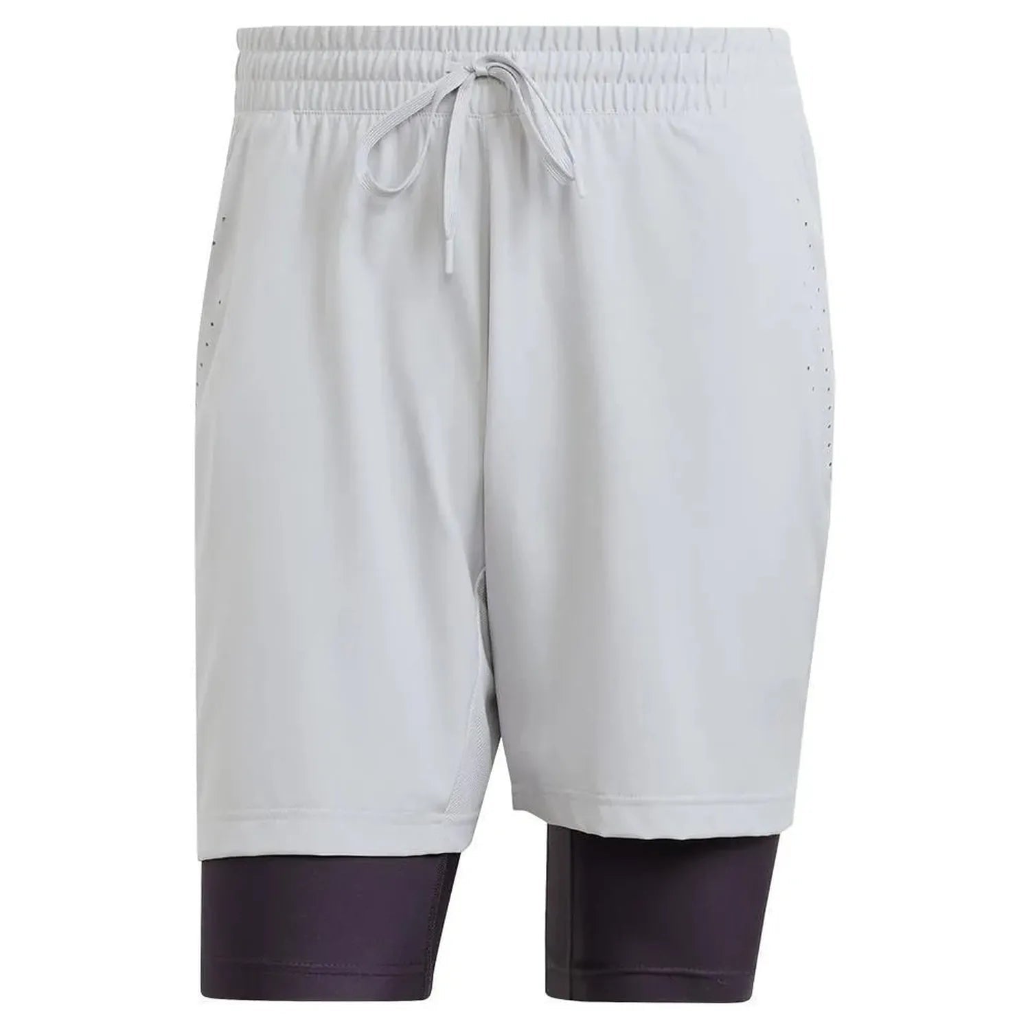 Mens Short and Tight Tennis Set GreyTienda Tennis