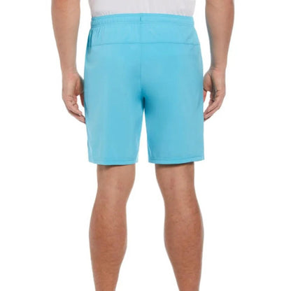 Men's Solid 8 Inch Tennis Short Blue GrottoTienda Tennis
