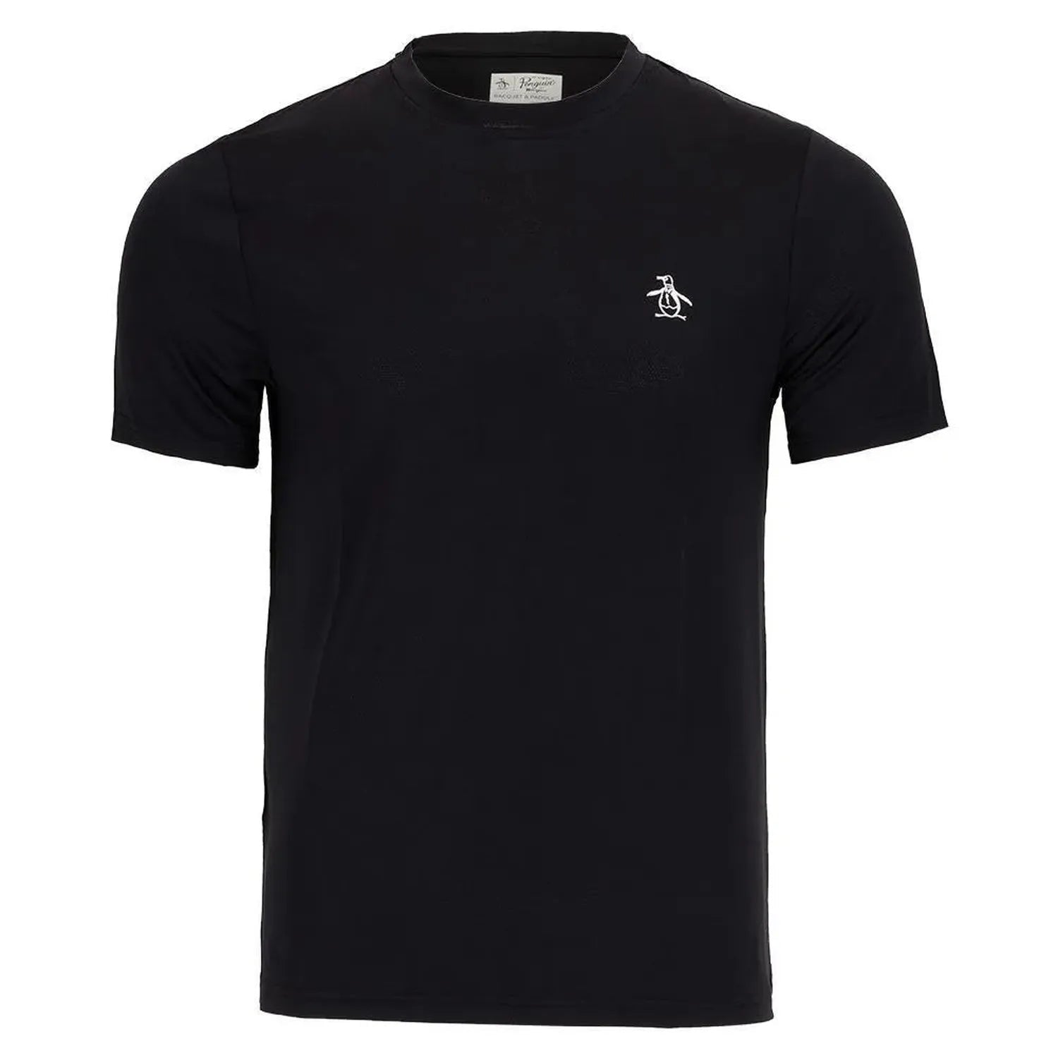 Men's Solid Performance Tennis Top CaviarTienda Tennis