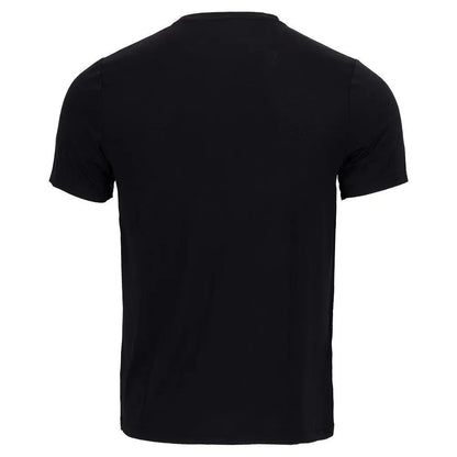Men's Solid Performance Tennis Top CaviarTienda Tennis