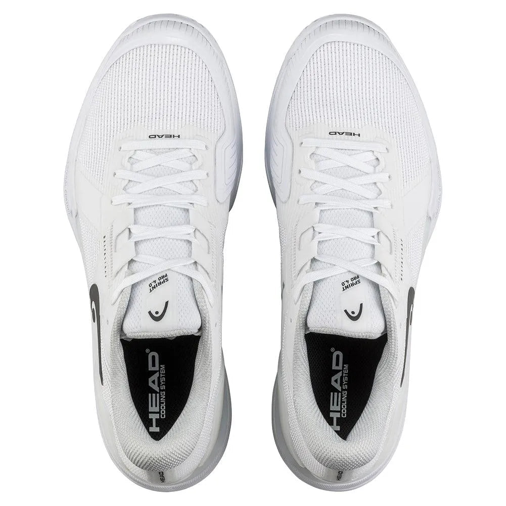 Men's Sprint Pro 4.0 Tennis Shoes White and BlackTienda Tennis