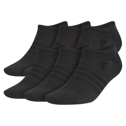 Men's Superlite 3.0 6 Pack No Show Tennis Socks Black and Night GreyTienda Tennis