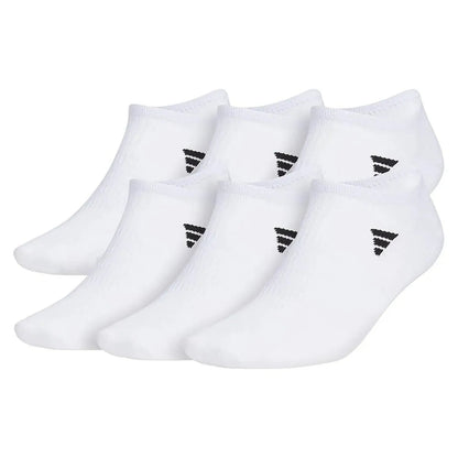 Men's Superlite 3.0 6 Pack No Show Tennis Socks White and BlackTienda Tennis