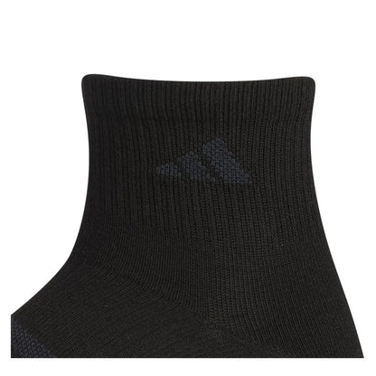 Men's Superlite 3.0 6 Pack Quarter Tennis Socks Black and Night GreyTienda Tennis
