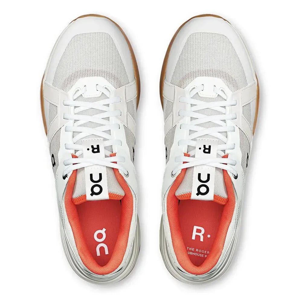 Men's THE ROGER Clubhouse Pro Tennis Shoes Ivory and FlameTienda Tennis