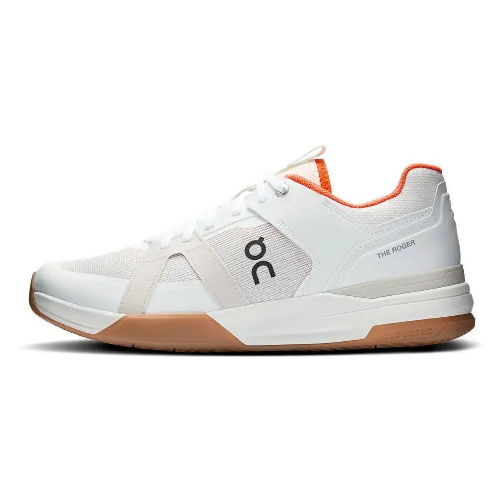 Men's THE ROGER Clubhouse Pro Tennis Shoes Ivory and FlameTienda Tennis