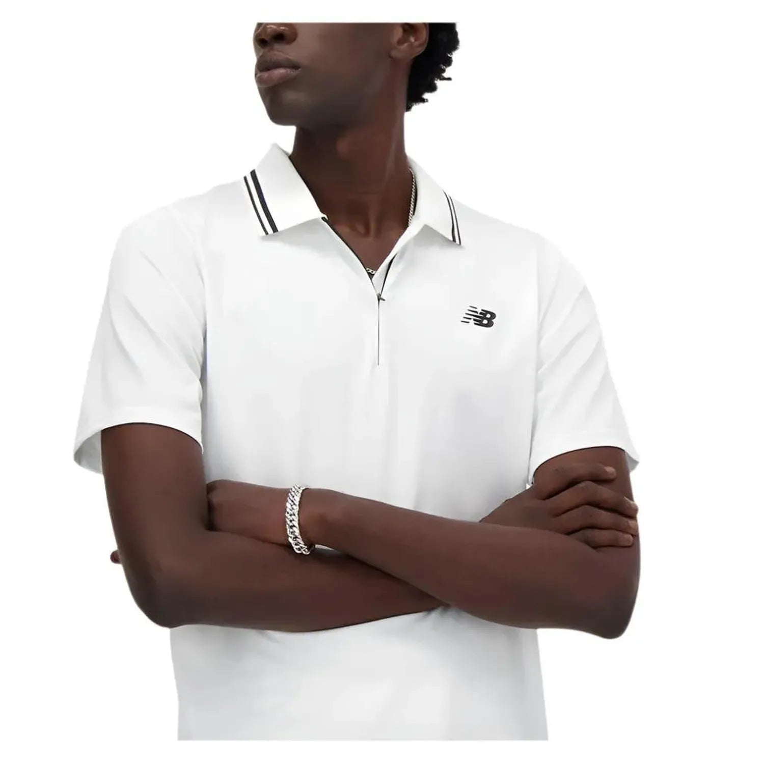 Men's Tournament Tennis Polo WhiteTienda Tennis