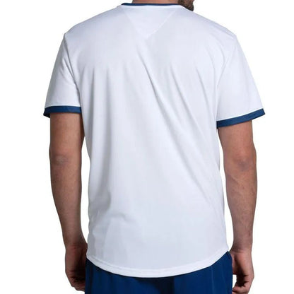 Men's Tradition Short Sleeve Tennis Top WhiteTienda Tennis