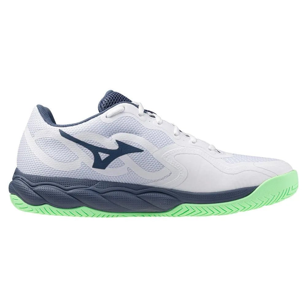 Men's Wave Enforce Court Tennis Shoes White and Vintage IndigoTienda Tennis
