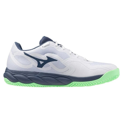 Men's Wave Enforce Court Tennis Shoes White and Vintage IndigoTienda Tennis