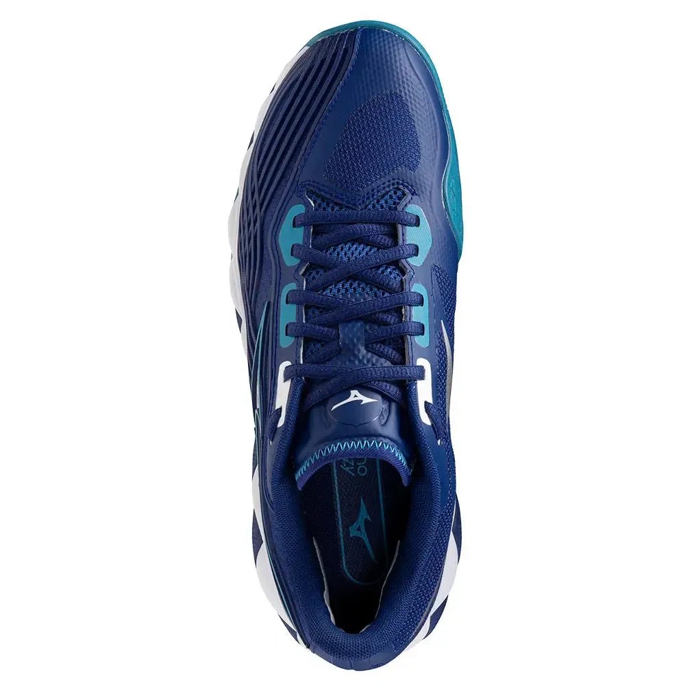 Men's Wave Enforce Tour 2 Tennis Shoes Bellwether Blue and WhiteTienda Tennis