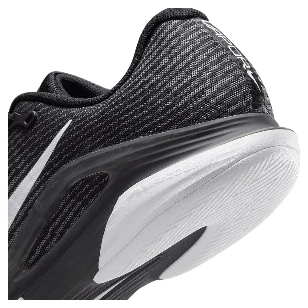 Men's Zoom Vapor 12 Tennis Shoes Black and WhiteTienda Tennis