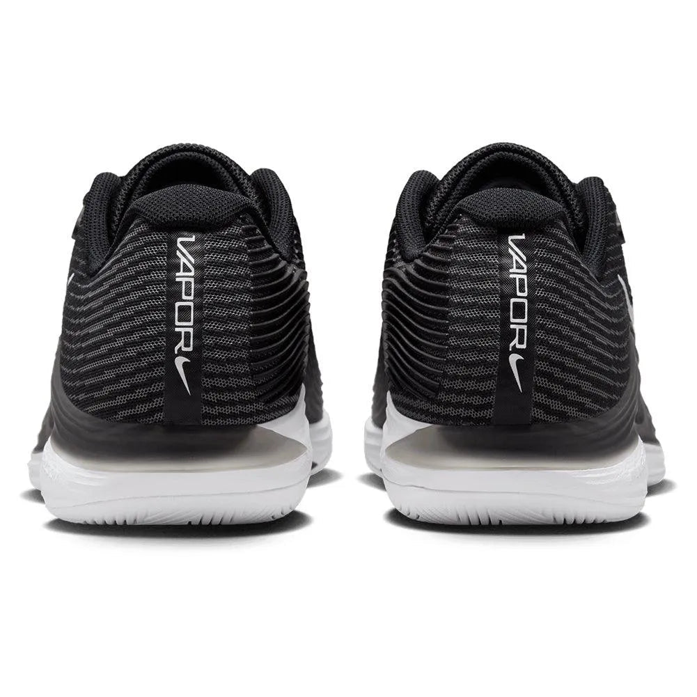 Men's Zoom Vapor 12 Tennis Shoes Black and WhiteTienda Tennis