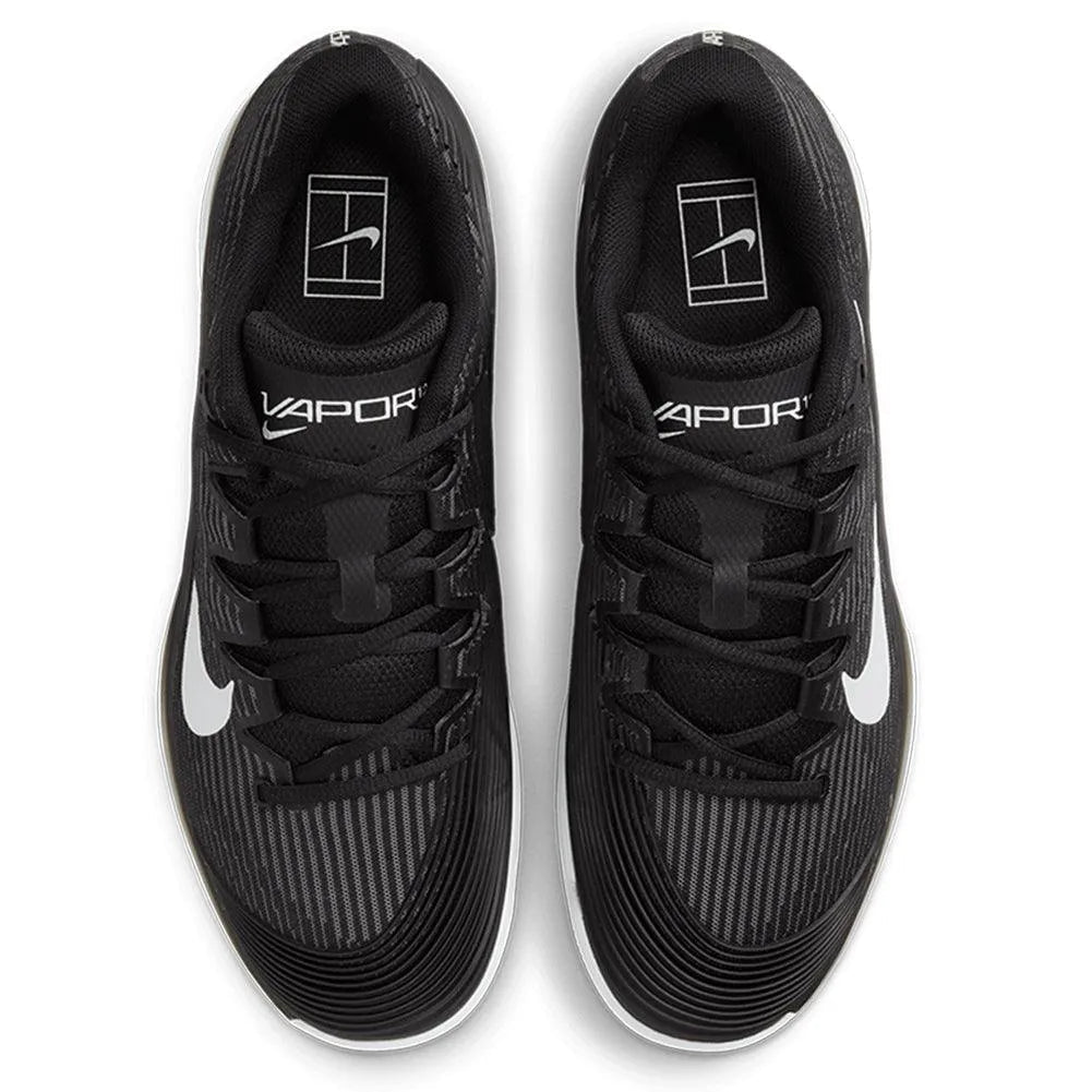 Men's Zoom Vapor 12 Tennis Shoes Black and WhiteTienda Tennis