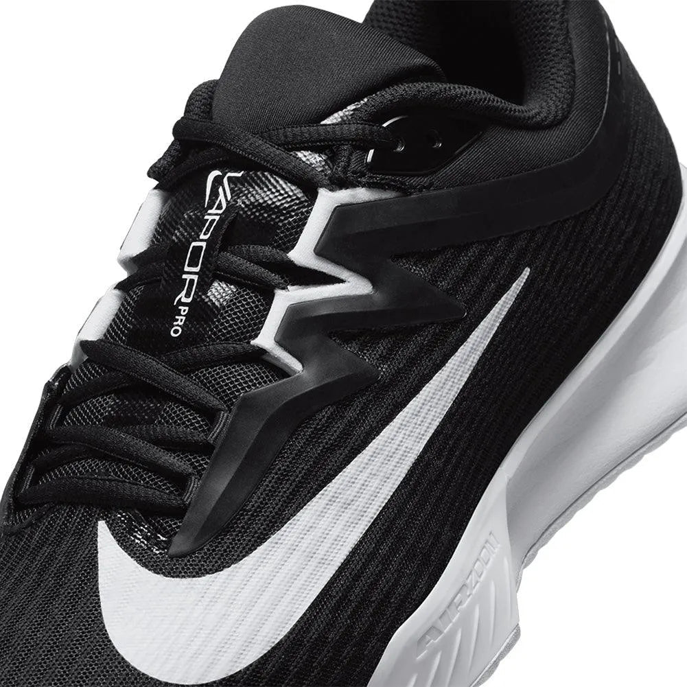 Mens Zoom Vapor Pro 3 Tennis Shoes Black and WhiteTienda Tennis