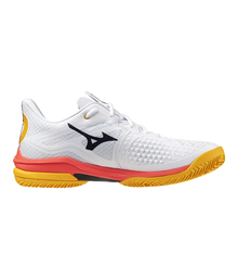 Padel Shoes Mizuno Wave Exceed Tour 6CC Blanco/Naranja 2025