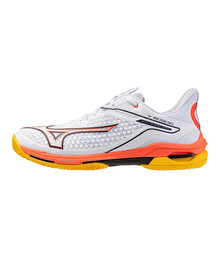 Padel Shoes Mizuno Wave Exceed Tour 6CC Blanco/Naranja 2025
