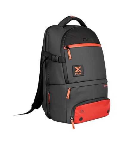 Backpack NOX Luxury Open Series Negro/Rojo
