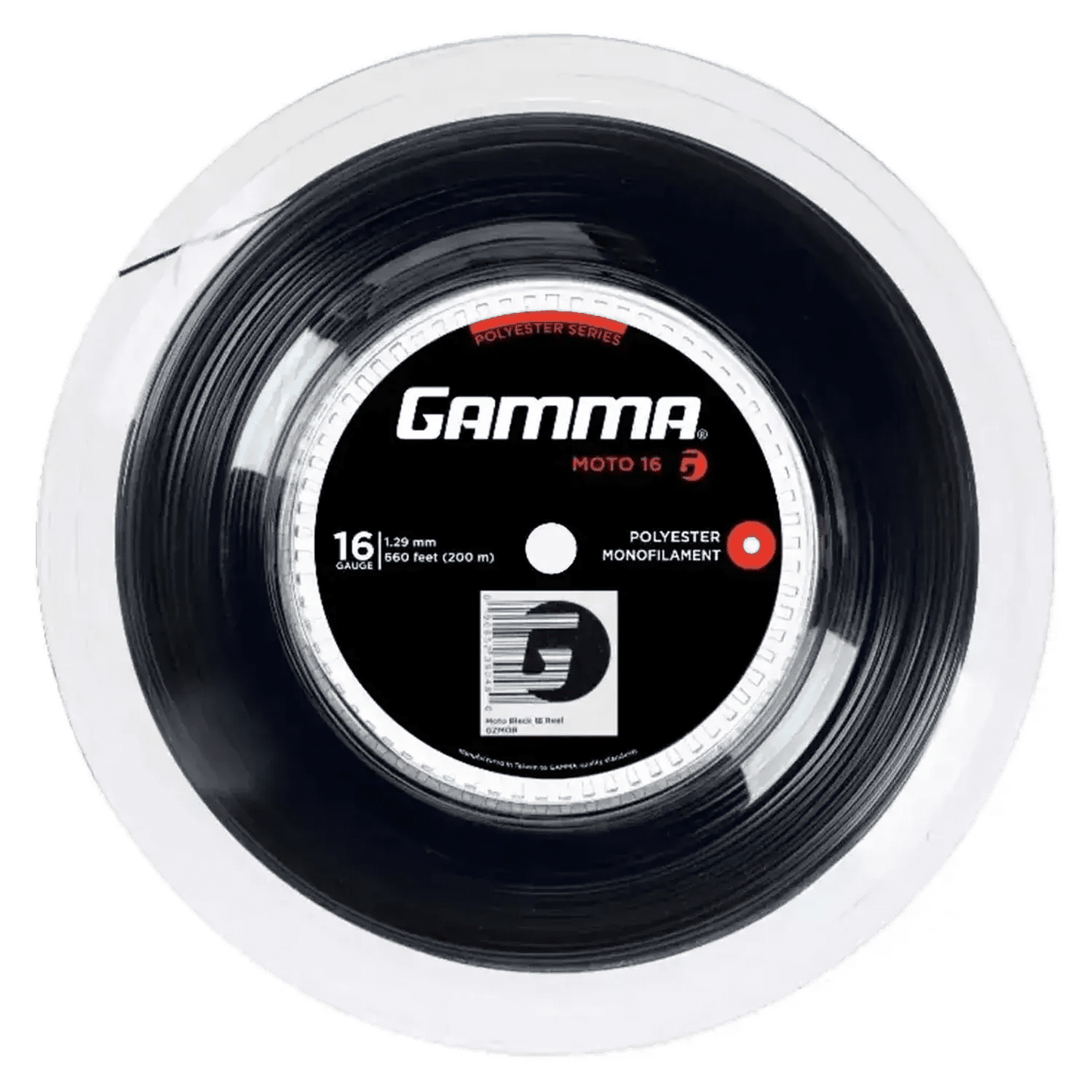 Moto 16G Tennis String Reel BlackTienda Tennis