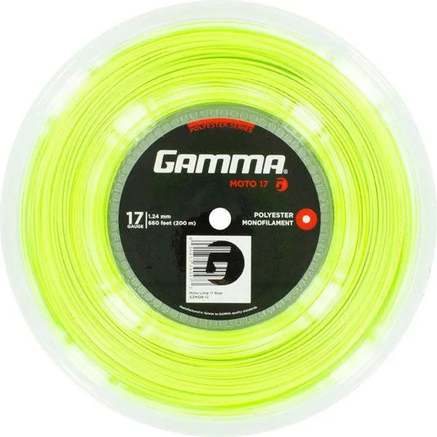 Moto 17G Tennis String Reel LimeTienda Tennis