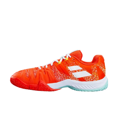Padel Shoes Babolat Movea Tangerine Tango/White