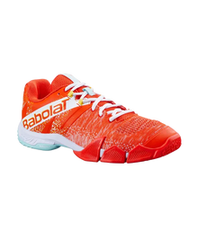 Padel Shoes Babolat Movea Tangerine Tango/White