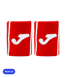 Wristband Joma Game Corta Rojo (Pack x2)