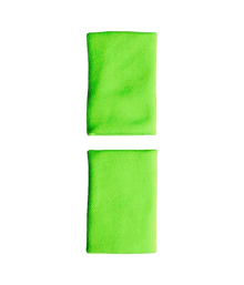 Wristbands Adidas Larga Logo Pequeño 2025 Verde (Pack x 2)