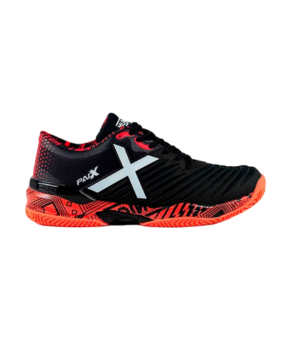 Padel Shoes Munich Padx 55 Negro/Rojo 2025
