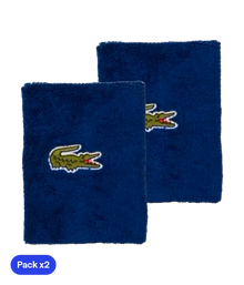 Wristband Largas Lacoste Sport Azul Marino (Pack x2)
