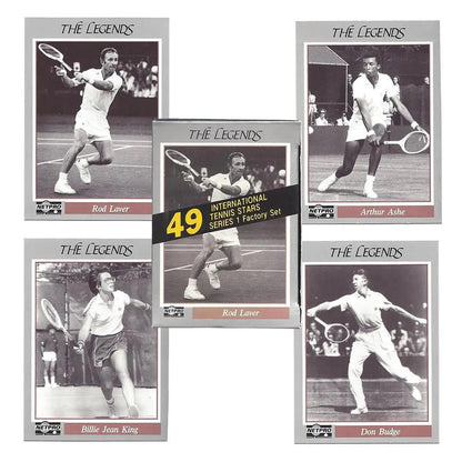 NETPRO Legend Tennis Collector Card SetTienda Tennis