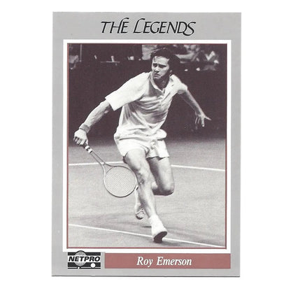 NETPRO Legend Tennis Collector Card SetTienda Tennis