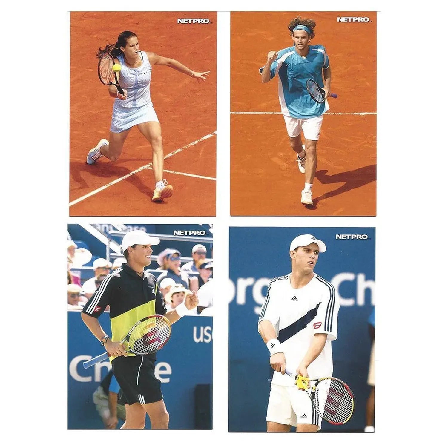 NETPRO Photo Edition Tennis Collector Card SetTienda Tennis
