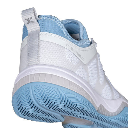 NOX NERBO White/Dusk Blue 2026 Padel Shoes - Tennistro