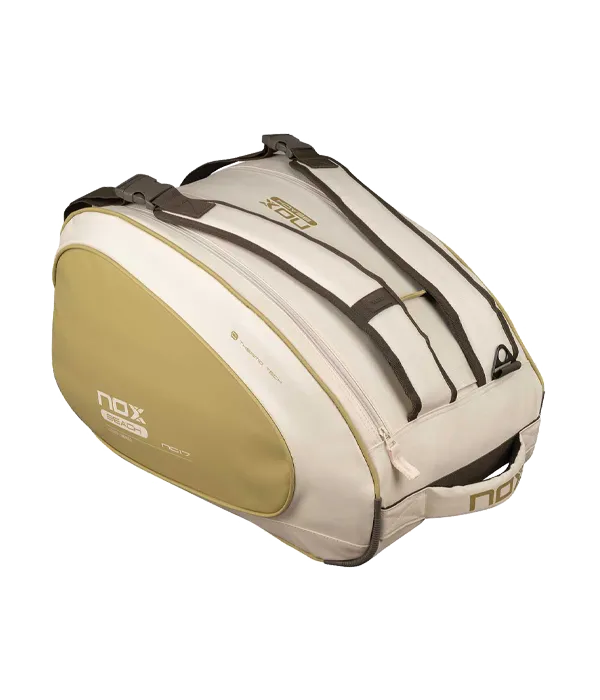 Padel Bag  NOX Beach Team NG17 Crema/Verde Pistacho