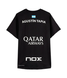 Camiseta NOX Negra Agustín Tapia