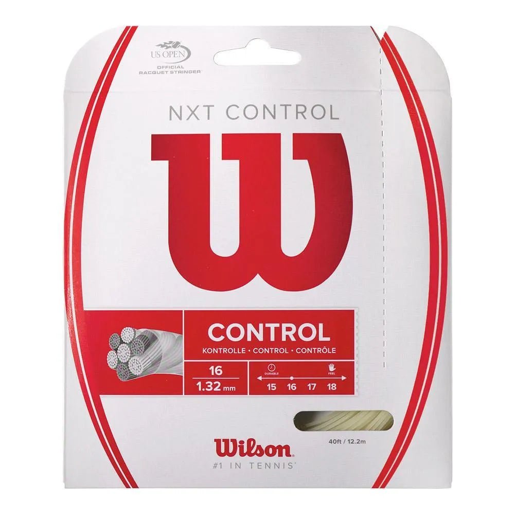 NXT Control 16G Tennis String NaturalTienda Tennis