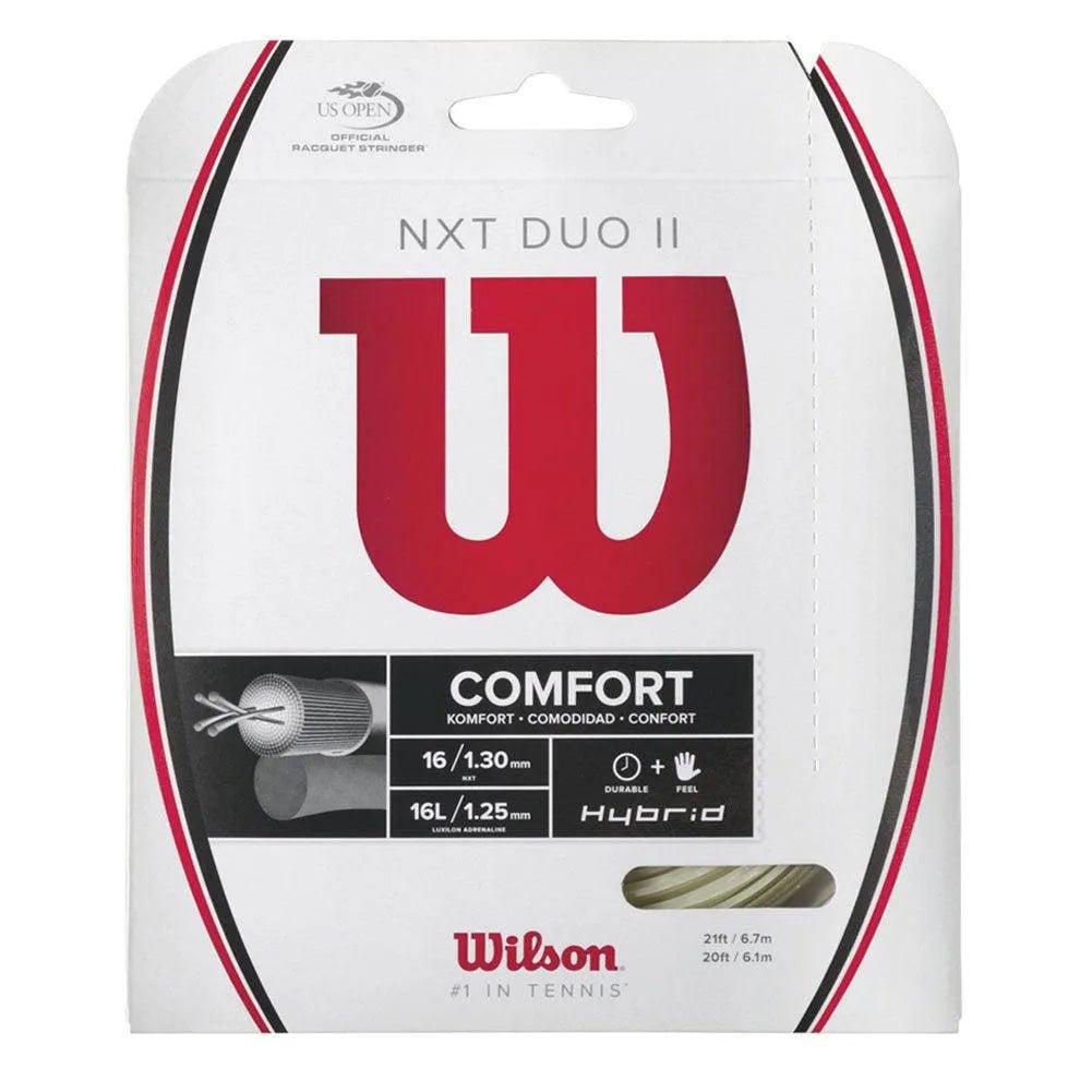 NXT Duo II (NXT 16/Luxilon Adrenaline 125) Tennis StringTienda Tennis