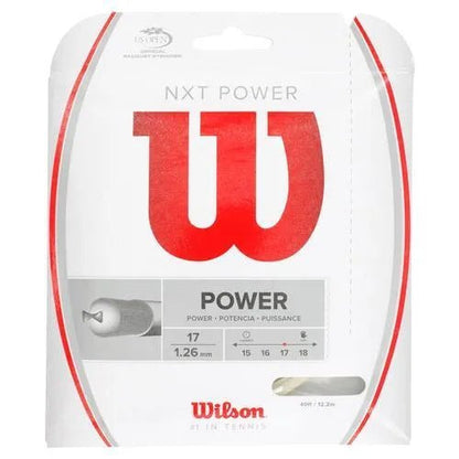 NXT Power Tennis String NaturalTienda Tennis