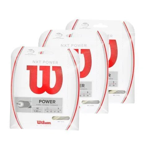 NXT Power Tennis String NaturalTienda Tennis
