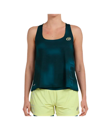 Camiseta Bullpadel Oidio Mujer Verde Pato