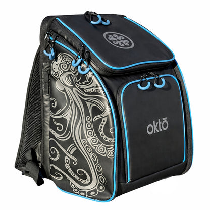 Oktō Rec Lite Paddle Sports Backpack | Black & Blue
