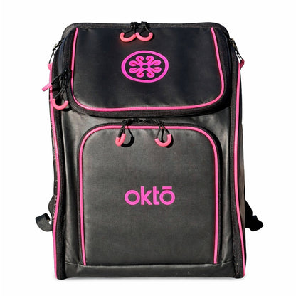 Oktō Rec Lite Paddle Sports Backpack | Black & Pink