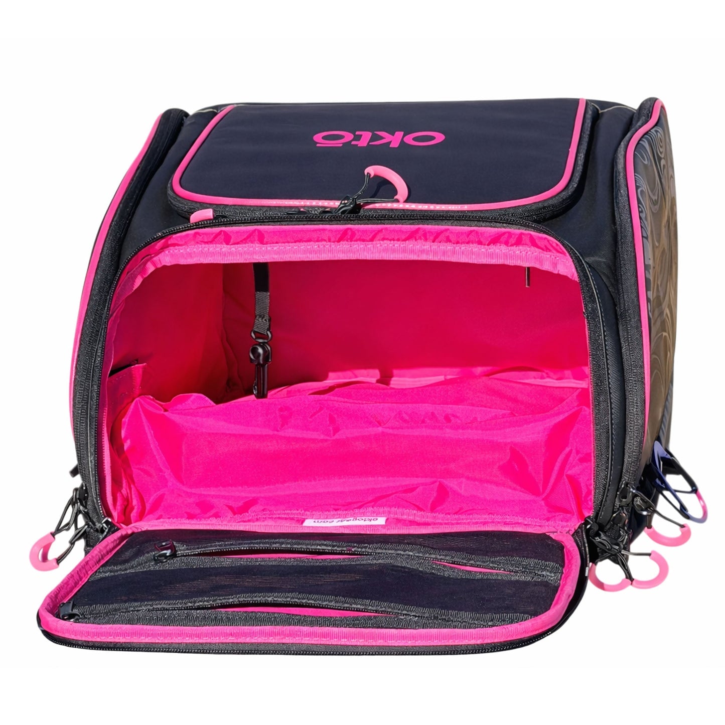 Oktō Rec Lite Paddle Sports Backpack | Black & Pink