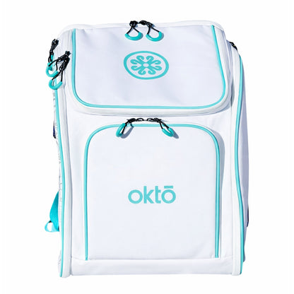 Oktō Rec Lite Paddle Sports Backpack | White & Teal